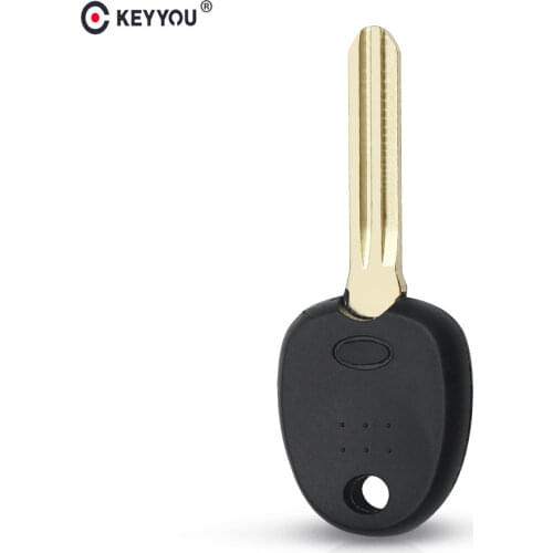 KEYYOU Right Key Blade Transponder Chip Key Shell Case For HYUNDAI Coupe Tucson Elantra Accent Santa Fe i10 Key