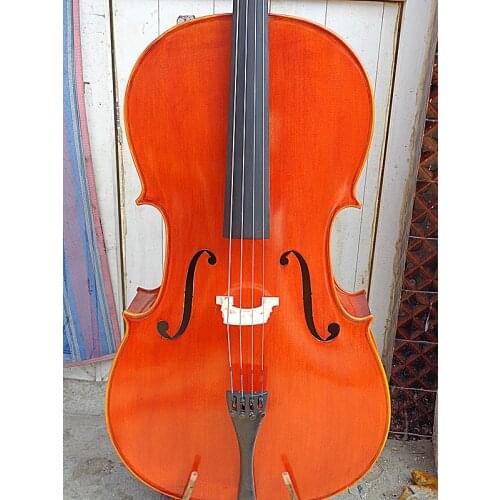 Nice 4/4 size Cello full Hand made antique old style bright sound