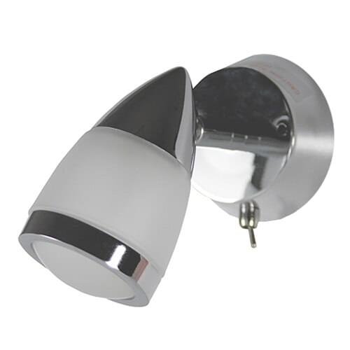 ITC RV Camper Marine Boat Yacht Radiance LED Reading Light Nickel 69215NI-G43.5K