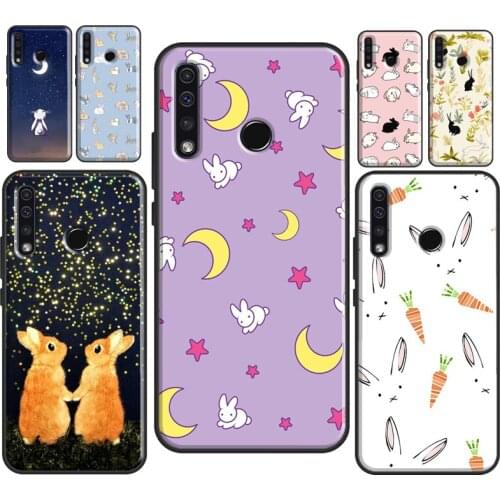 Rabbits Bunnies Phone Case For Huawei Honor 20 Pro 4C 6C 7C 7A 8A 9A 7S 8S 8 9 10 Lite 10X 6X 8X 9X 10i