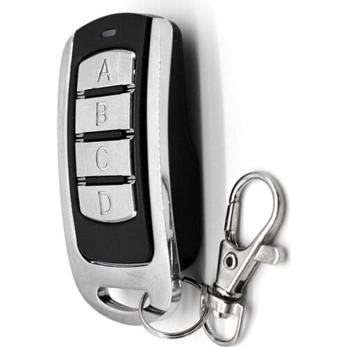 For ADYX TE4433H BLUE 433-HG BRAVO Garage Door Opener 433MHz Gate Remote Control Transmitter Command keychain for gate