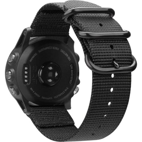 Easy Replacement nylon Watch Wristband for Garmin Fenix 6X 6 6S Pro 5X 5 5S Plus 3 3HR Strap sports band