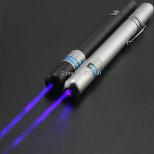 JSHFEI SHFEI 5mw 450nm Blue With clip Laser Pointer Pen Military Laser pen Power Laser pens Wholesale pen