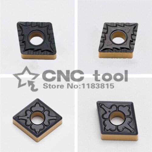 10pcs CNMG120404-TM CNMG120408-CQ carbide insert Two Color Turning tools lathe cutter blade machining steel parts CNMG120408-TM