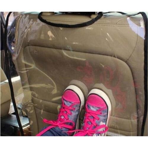 2pcs/lot Transparent PVC Accessories Baby Anti Kick tool bag,Back Seat Protection Cover Protector Sheet Auto Liner Vehicle Mat