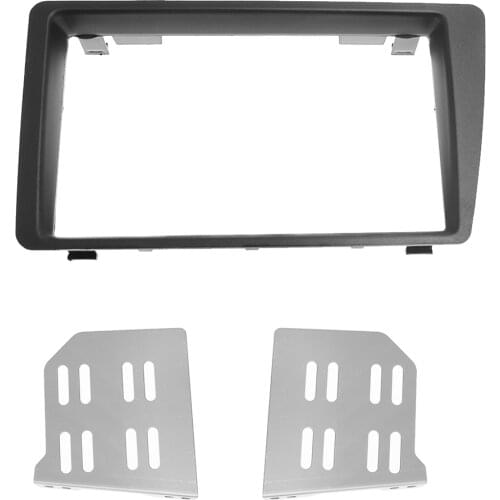 2 Din Car Radio Fascia Fascias Panel Frame CD DVD Dash Audio Cover Audio Trim For Honda For Civic 2001 2002 2003 2004 2005 2006