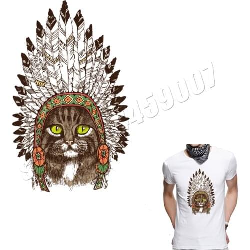 Boho Patches DIY Accessory Clothing Deco Badges New Design Heat Transfer Washable Iron-On Transfers