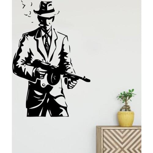 3D killer Decorative Vinyl Wall Stickers Decor Living Room Bedroom Removable Wall Decals adesivo de parede