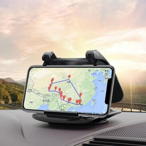 Car Cell Phone Holder Car Dashboard Phone Holder 360 Degree Rotate Sucker 3.5-6 Inch Mobile Phone Stand Holder