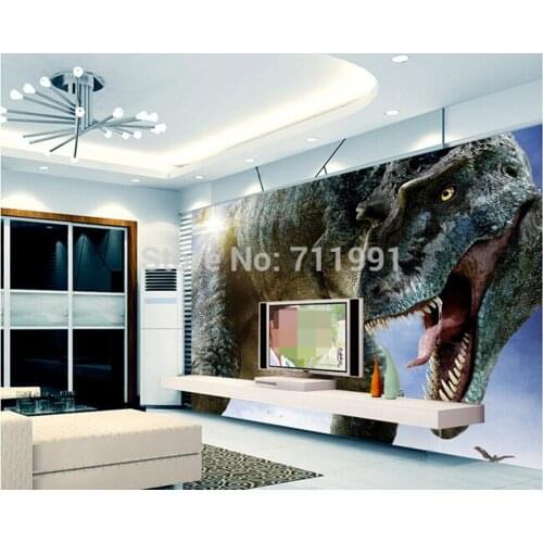 Custom baby dinosaur Wallcoverings murals for childrens room living room backdrop wall home decoration wall paper