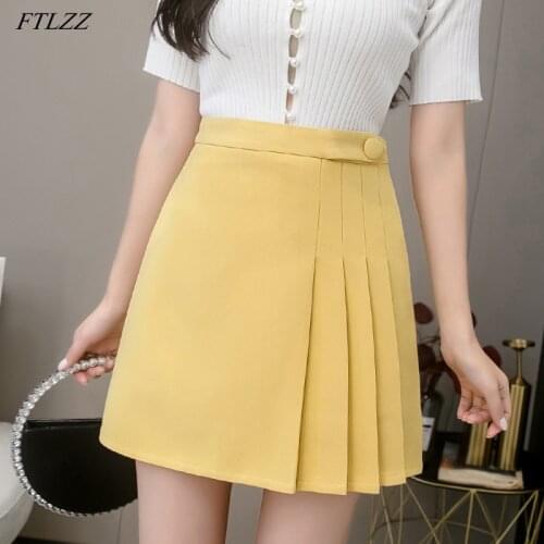 Плиссированная юбка FTLZZ China At AliExpress