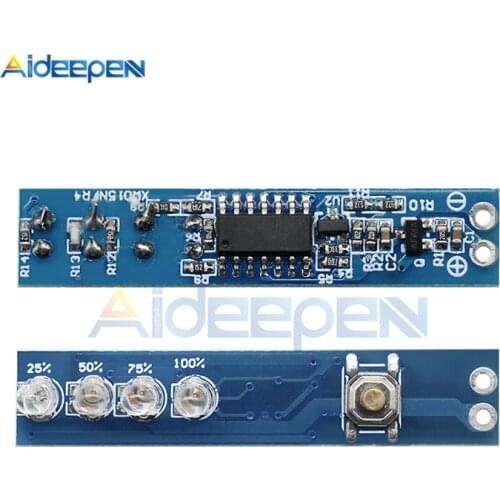 1S 2S 3S 4S Lithium Battery Capacity Indicator LED Display Board Module Power Level Indicator For 18650 Lithium Battery DIY Kit
