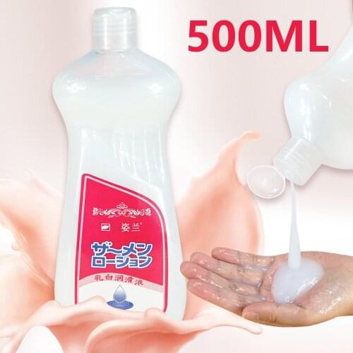 500Ml Lubricant for Sex Cream Super Capacity Viscous Lube Water Based Sex Massage Oil Anal Adult Masturbation Toy Couple Game