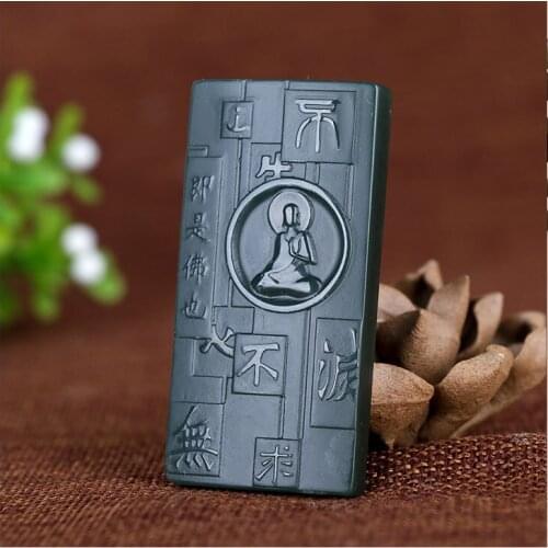 Natural Xinjiang Hetian Yuqing Jade Tuo Pendant Western Sansheng Pendant hp3089