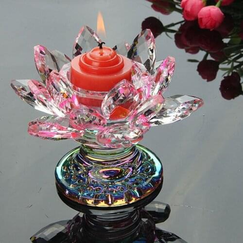 PARTY DIARY Decorative Crystal Candlesticks