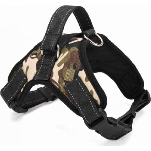 Adjustable Dog Harness Large Dog Walking Outdoor Harness Vest Collar Pet Supplies for Small Medium Large Dogs