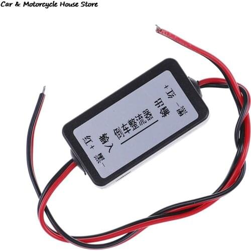 Hot Sale 1pc Car Camera Relay Regulator Solve Rear View Camera Ripple Splash Screen Interference Relay Filter