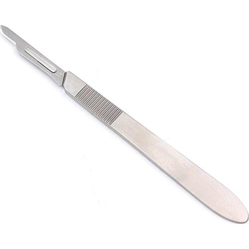 Dental Scalpel Handle Surgical Operation Knife Handle Stainless steel Oral implant Tools Dental materials Surgical blade scalpel