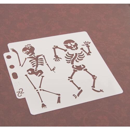 Creative Layering Stencils graffiti hand copied board hollowed out photo album graphic spray painting tool