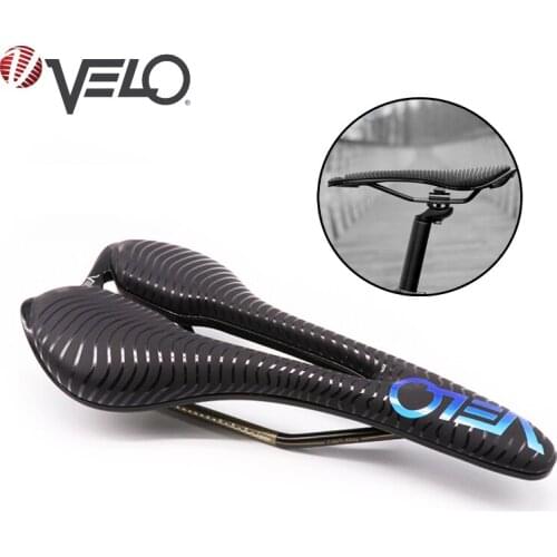 Velo Angel Series Bike Saddle Lightweight Ti-alloy Rear Bicycle Seat for Performance Road Bike Men Cycling Team Bicycle Parts