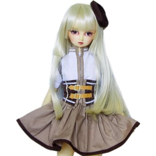 [wamami] 244# Puella Magi Madoka Cosplay Costume/Uniform 1/3 DD DDM DDL BJD Doll