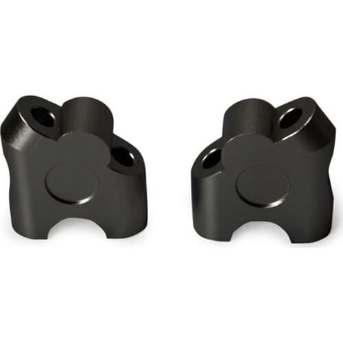 Motorcycle Handlebar Riser Clamp 22MM Universal Motorcycle Clamp Bar Risers CNC Aluminium Motorcycle Handlebar Riser Clamp