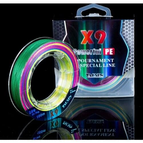 100M PE Braided Fishing Line Multi Filament Fishing Line For Carp Fishing Wire For All Fishing