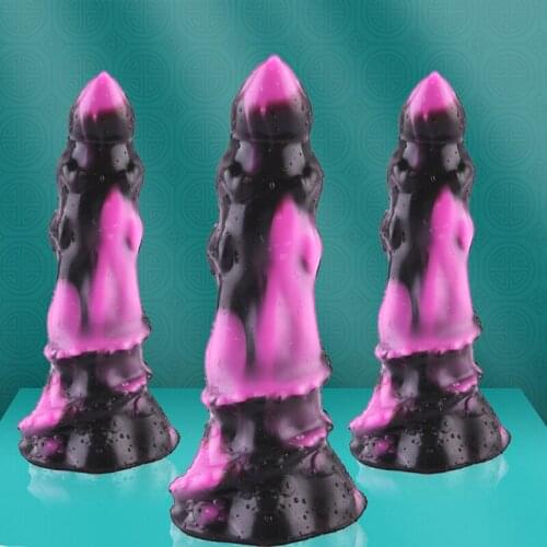 2021 New Huge Animal Anal Dilido Big Butt Plug Prostate Massagee Vaginal Anus Dilator Erotic Sex Toys For Adults Sextoys