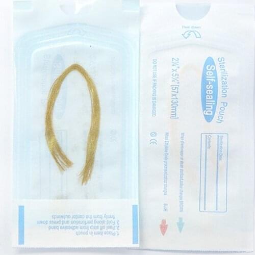 50Bags 12 Lines Gold Carved Protein Line Enhances Facial Firming And Improves Relaxation And Fades Fine Lines Crows Feet