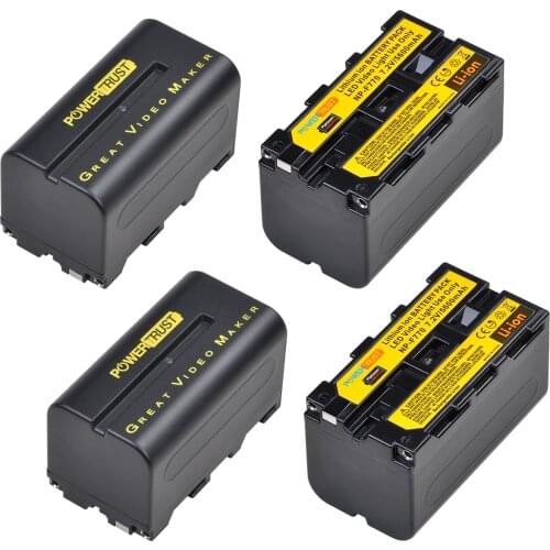 5600mAh NP-F770 NP-F750 F770 F570 F550 F530 F330 Battery for Yongnuo Viltrox YN300 III YN-300 III LED Video Light Ring Light