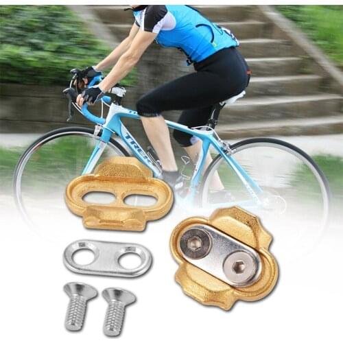 8pcs Bike Shoes Cleats Locking Plate MTB Bike Lock Pedal Bicycle Premium Cleats Crank Mountain Whisk Foot Lock Egg Beater Can