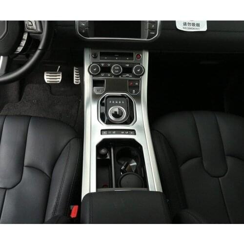 ABS Center Console Gear Shift Panel Cover Trim For Land Rover Range Rover Evoque 2012-2017