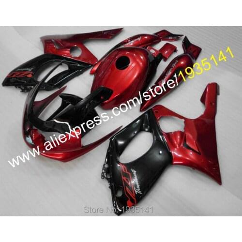 For Yamaha Yzf600R Thundercat 1997~2007 kit YZF-600R 97~07 Red Black Motorcycle Bodywork Fairing Accessories Yzf 600R