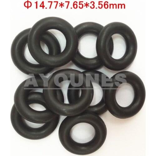 Free shipping 500unit rubber orings 7.65*3.56mm for fuel injector repair kits (AY-O2044)