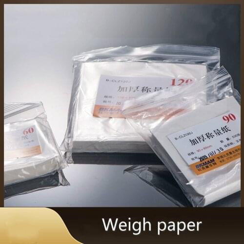 500pcs/pack Weighing paper, weigh paper, pan paper, vegetable parchment 60mm to 150mm Square paper