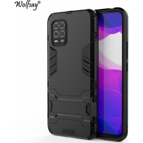 Cover For Xiaomi Mi Note 10 Lite Case Xiaomi 10 Pro Slim PC + Soft Rubber Armor Phone Case For Xiaomi Mi Note 10 Lite Pro Mi9