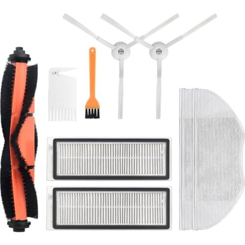 For Xiaomi Mijia G1 MJSTG1 Sweeping Robot Vacuum Cleaner Main Brush Side Brush HEPA Filters Mop Cloth Accessories Parts Kits