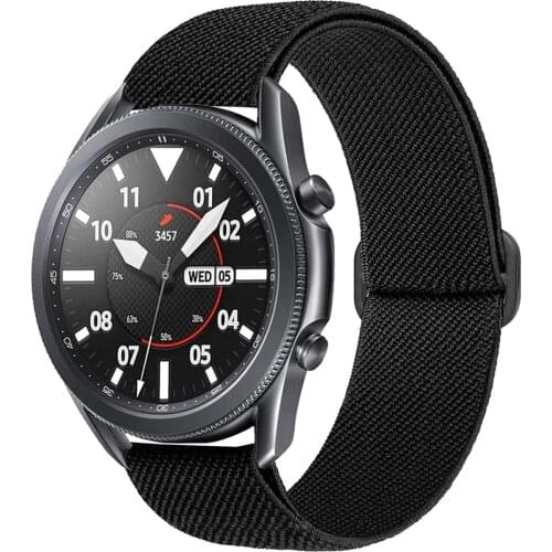 Solo Stretchy Loop Band for Samsung Galaxy Watch 3 45mm Bands 22mm 20mm Strap Galaxy Watch 46mm/Gear S3/Active 2 44mm Wristband