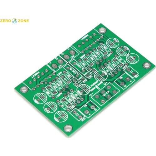 GZLOZONE Dual channel LM3886 Pure Power amplifier Dynamic feedback circuit PCB