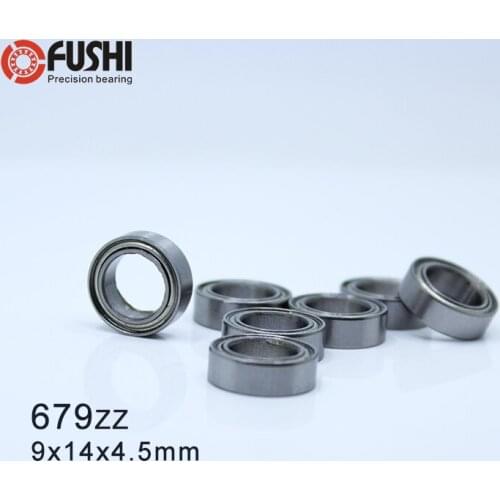 679ZZ Bearing 9*14*4.5 mm ABEC-1 ( 10 PCS ) Miniature 679Z Ball Bearings 679 Z ZZ Hobby Emax Motor Quadcopter Bearing