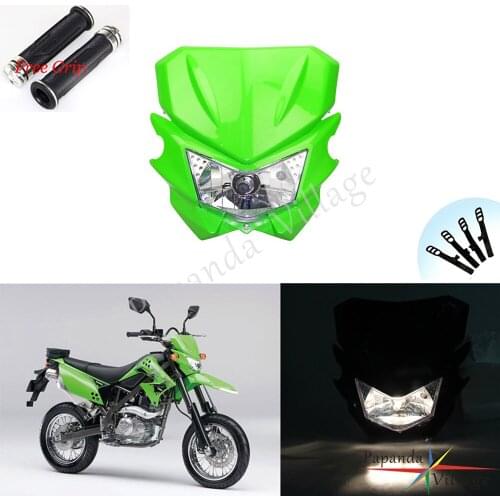 Motocross Headlamp Dirt Bike Motorcycle Headlights for Honda Kawasaki KLX110 250 XT 660R 660X WR 250F 250R 450F 250X CRM FMX CRF