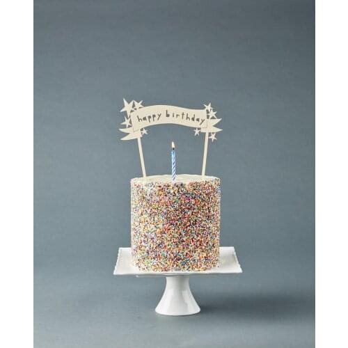 Customize Cake Topper Stars -Birthday Cake Topper - Wooden Wedding Cake Topper Birthday Celebration