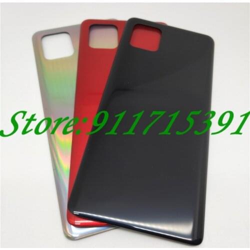 New For Samsung Galaxy Note 10 Lite N770F/DS N770F/DSM Phone Panel Housing Frame Case Rear Battery Door + Logo