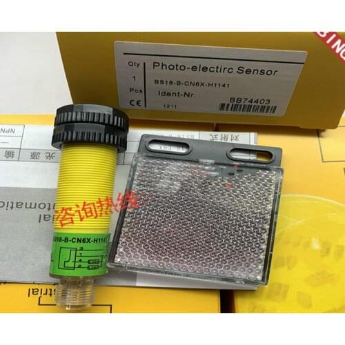 2pcs New High Quality Turck photoelectric switch BS18-B-CN6X-H1141 BS18-B-CP6X-H1141