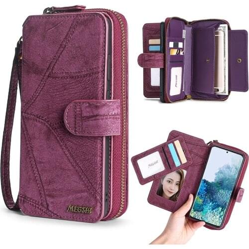 Suitable for IPhone 11/12promax 7/8plus Multifunctional Card Mobile Phone Case for IPhone XSmax XR XS X Flip Leather Cover