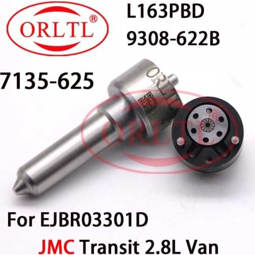 7135-625 Repair Kit Nozzle L163PBD Control Valve 9308-622B For JMC Injector Transit 4JB1TCI Spare Auto Parts 3301d JX4932LQ3