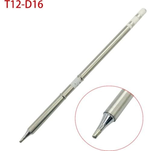 T12-D16 Electronic Tools Soldeing Iron Tips 220v 70W For T12 FX951 Soldering Iron Handle Soldering Station Welding Tools
