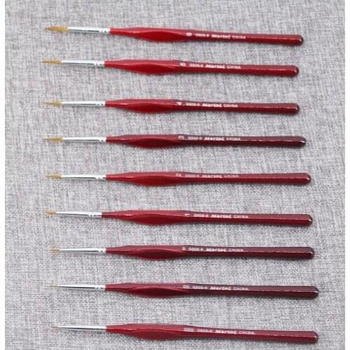 1pc Paint Brush Set Professional Sable Hair Detail Miniature Art Nail Brushes