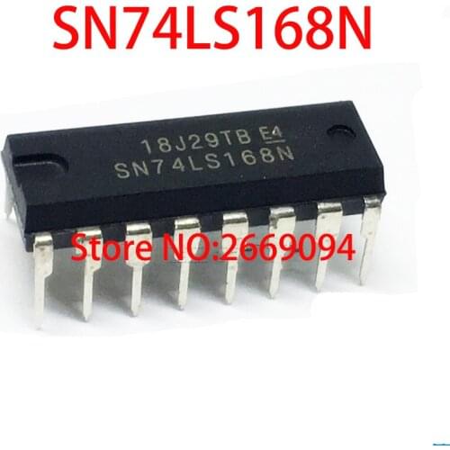 10PCS / 50PCS /100PCS SN74LS168N SN74LS168 74LS168AN DIP-16 HD74LS168P 74LS168P 74LS168 New original