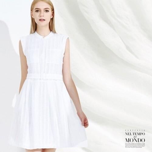 100% pure mulberry Silk bubble crepe natural super comfortable silk clothing silk fabric A142